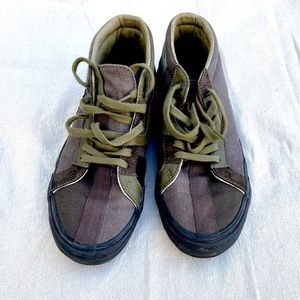 RARE Taka Hayashi 138 MID Military Vans Shoes Size 10